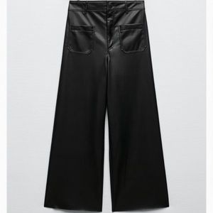 Zara ZW the marine straight let pant